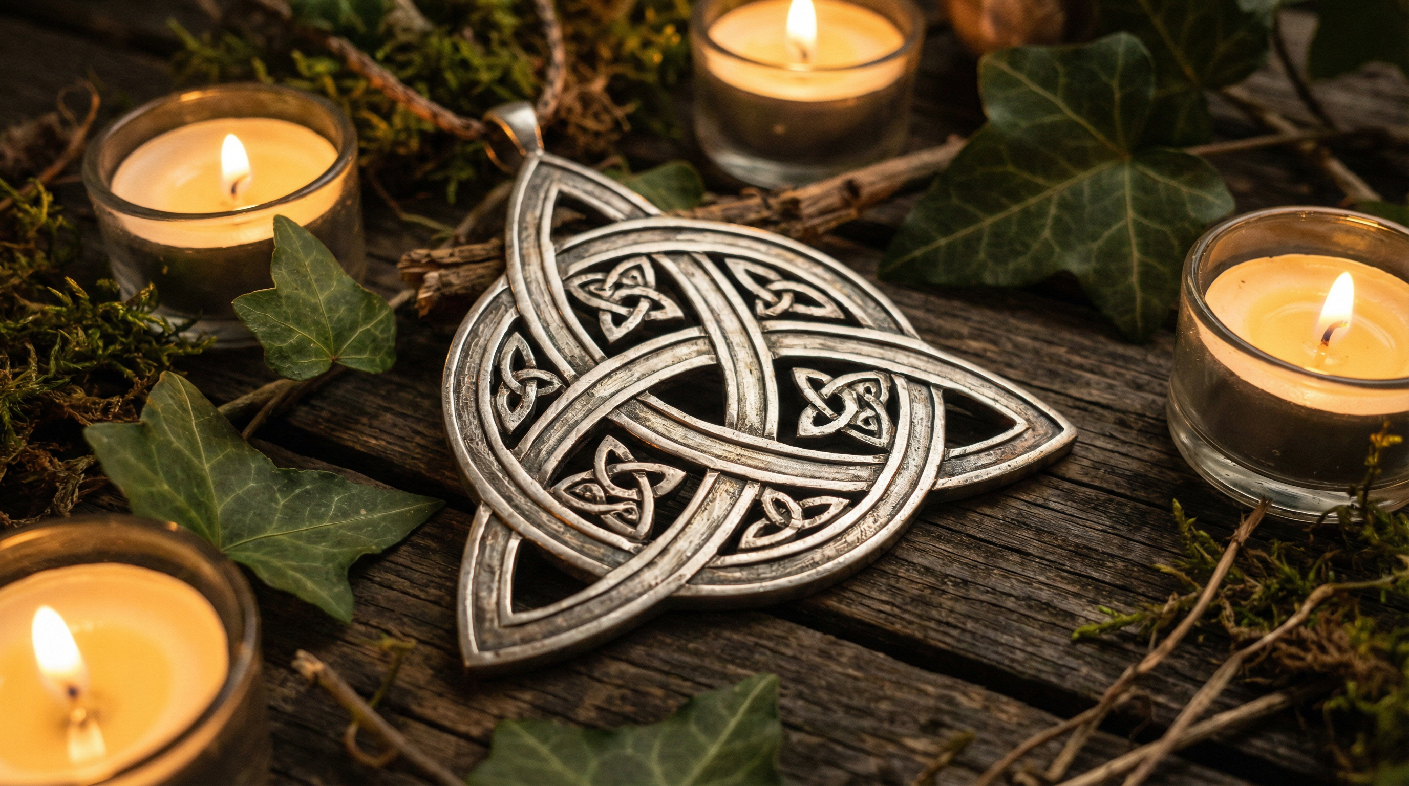 Triquetra - keltský symbol věčné lásky